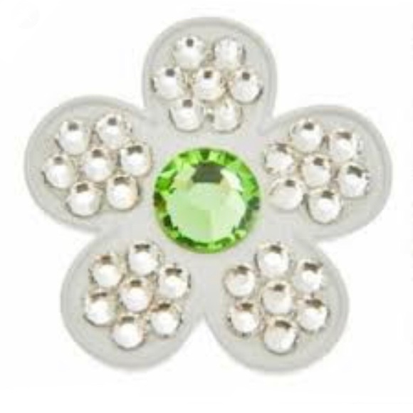 NWT Bonjoc Swarovski Crystal Ball Marker. Flower - Picture 1 of 1